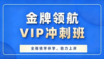 【金牌领航】VIP冲刺班